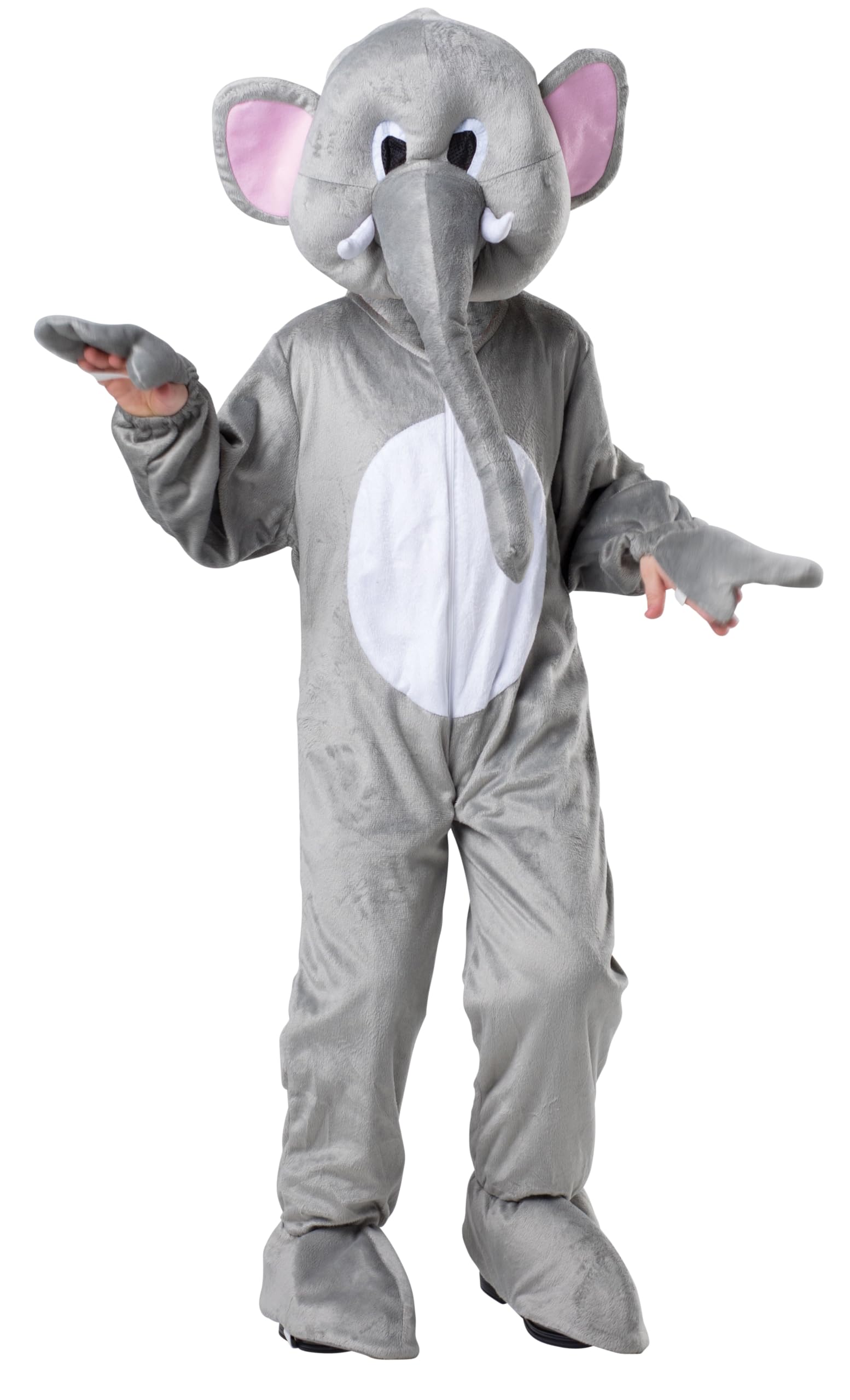 Dress Up America Elephant Mascot for Kids - Children's Elephant Costume - Circus Animal Mascot Dress Up