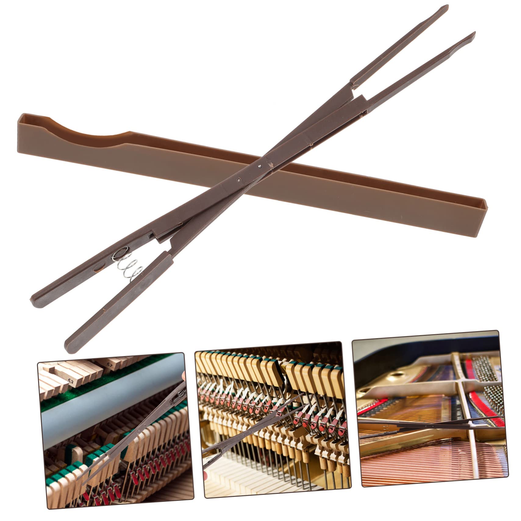 Tui De Transport Pratique Avec Pince Muette En Nylon Pour Accordage De Piano E