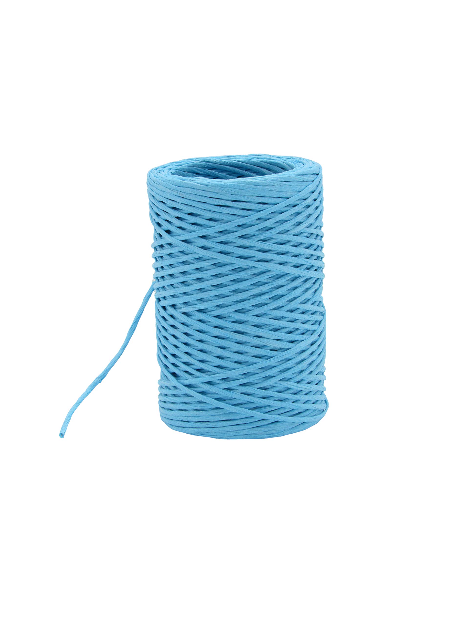 Ribbon Writer Blue Paper Covered Binding Wire, Twine, Cord, String 2Mm X 50 Metre Roll