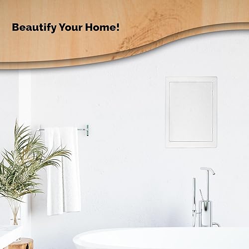 Vista 14 de Morvat Panel de acceso de 14 x 14 pulgadas para paneles de yeso y techo con puerta, plástico ABS duradero de alta resistencia y caja de acceso