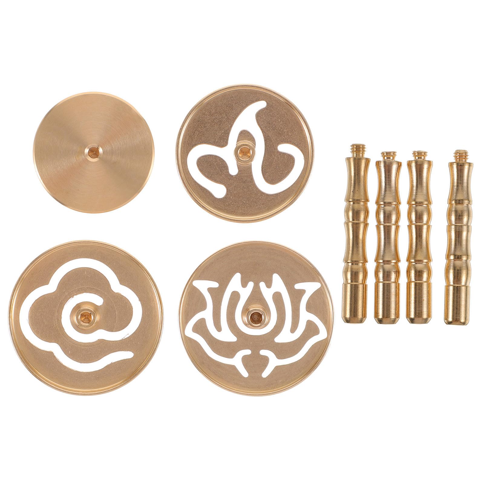 Moldes de cobre para incienso y accesorios estéticos de fragancia artesanal
