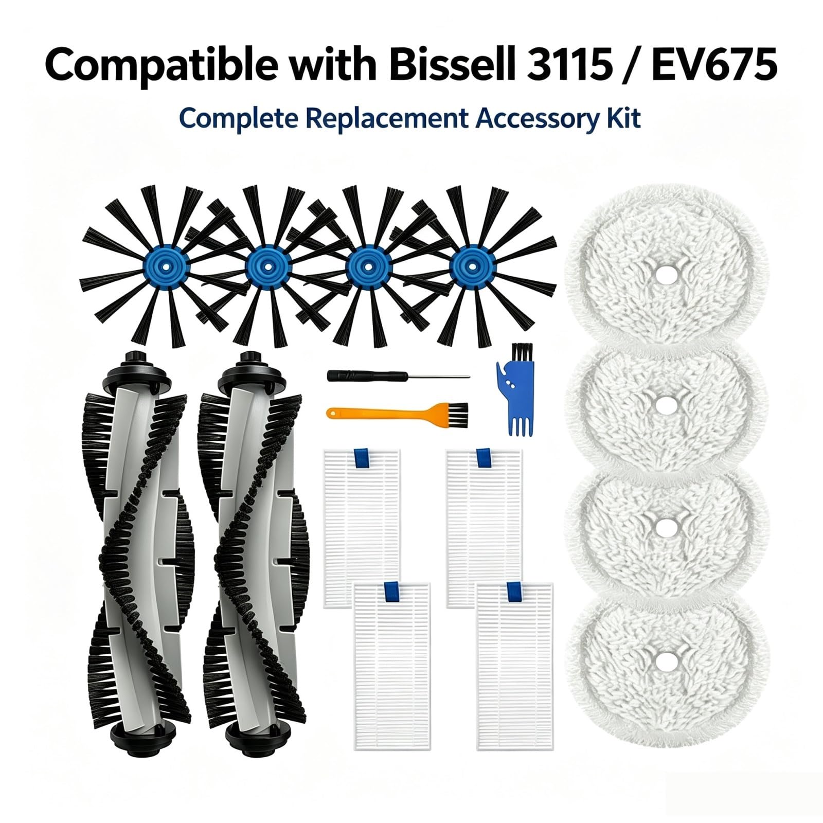 DT56, kompatybilny z Bissell 3115 / EV675. Części próżniowe