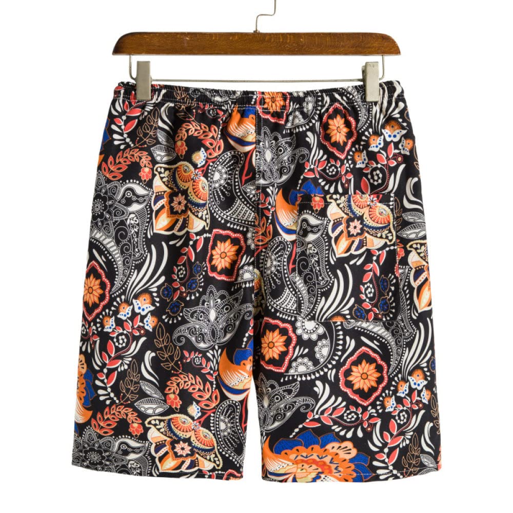 Funky Camisa Hawaiana, Camisa Hawaiana para Hombre Y Pantalones Cortos De Playa Hawaianos.
