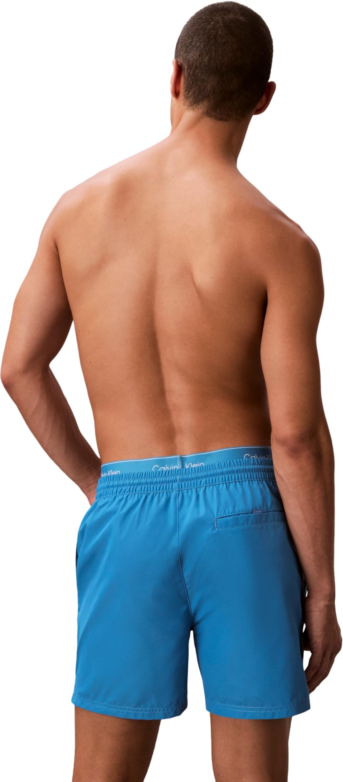Calvin Klein Herren Medium Drawstring Lv00n61023 Badehose (1er Pack)
