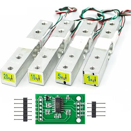 1KG 5KG 10KG 20KG Load Cells Amplifier HX711 24-Bit Load Cell