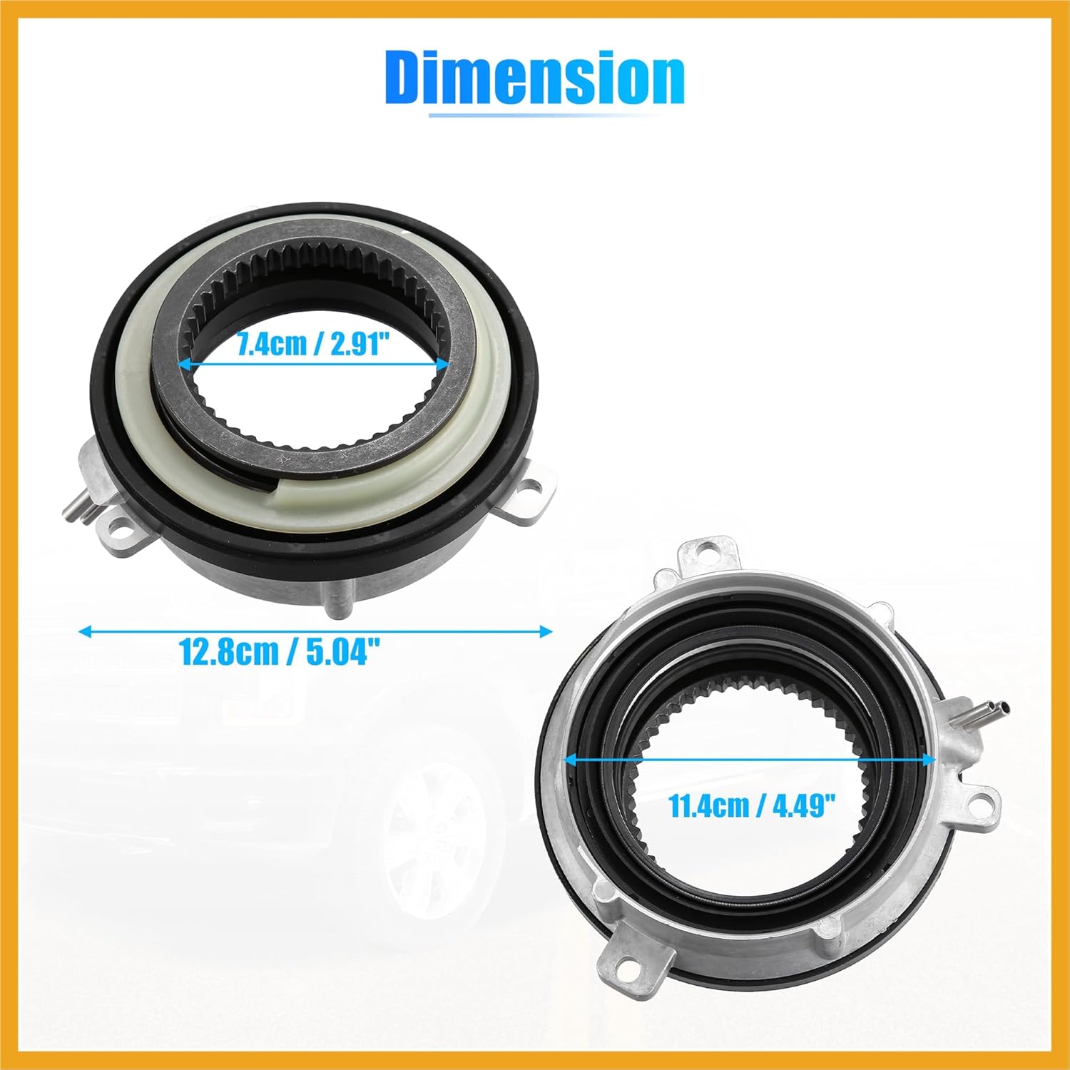 4x4 Auto Locking Hub 4WD Locking Hub Actuator for Ford F-150 2004-2016 for Ford Expedition 2003-2015 for Lincoln Navigator 2003-2017 7L1Z3C247A 4 Wheel Drive Replacement