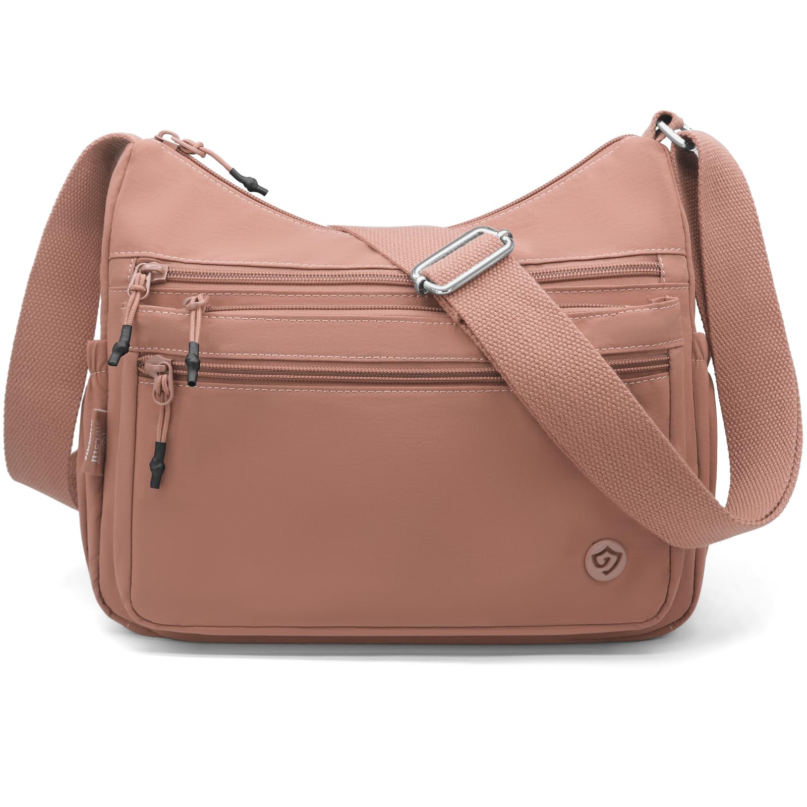 REETEE Borsa Tracolla Donna Nylon Borsetta Tracolla Donna Impermeabile Borsa a Spalla Multitasche Crossbody Bag per Lavorare Shopping Festa