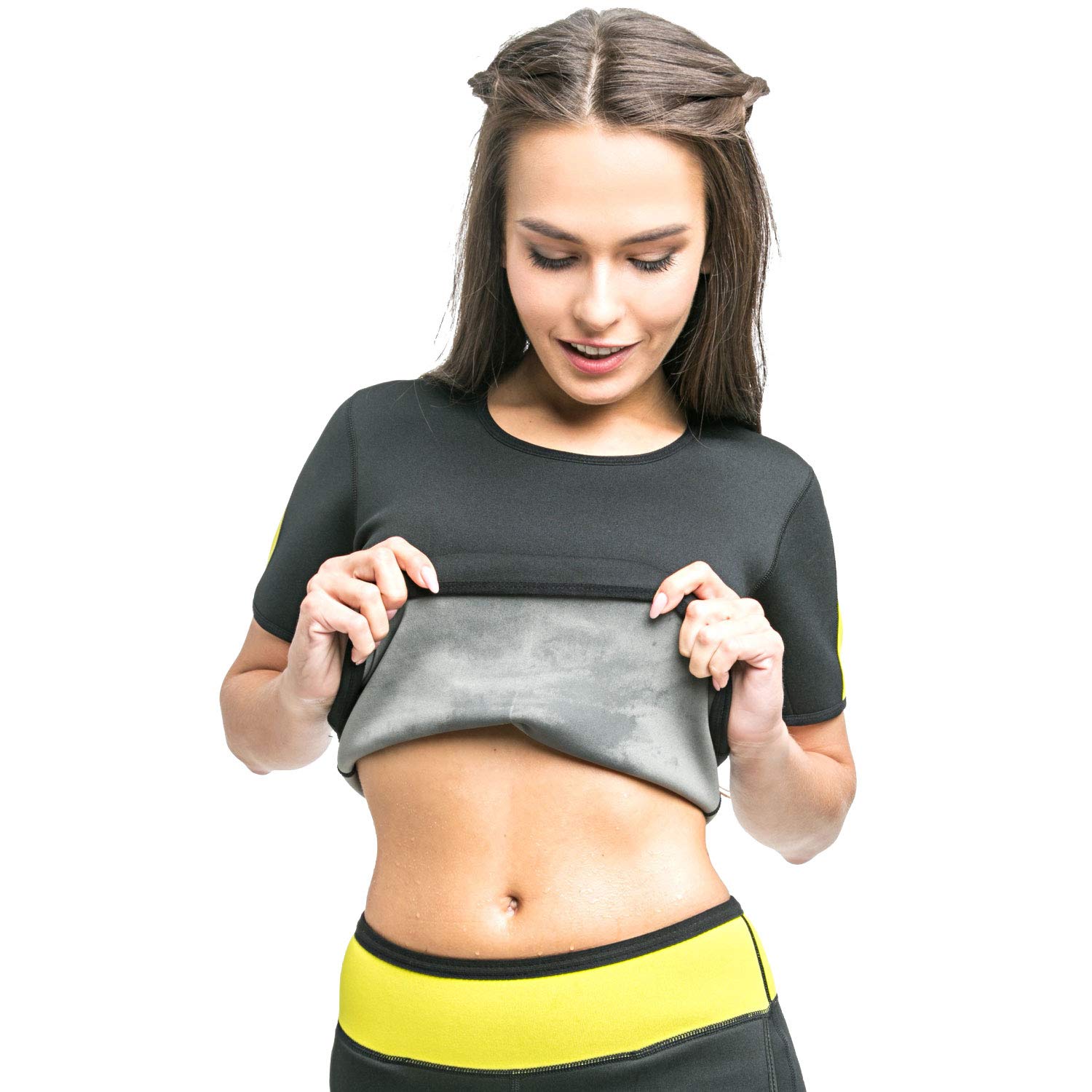 VEOFIT Maglietta Sudation Canotta: Top Dimagrante