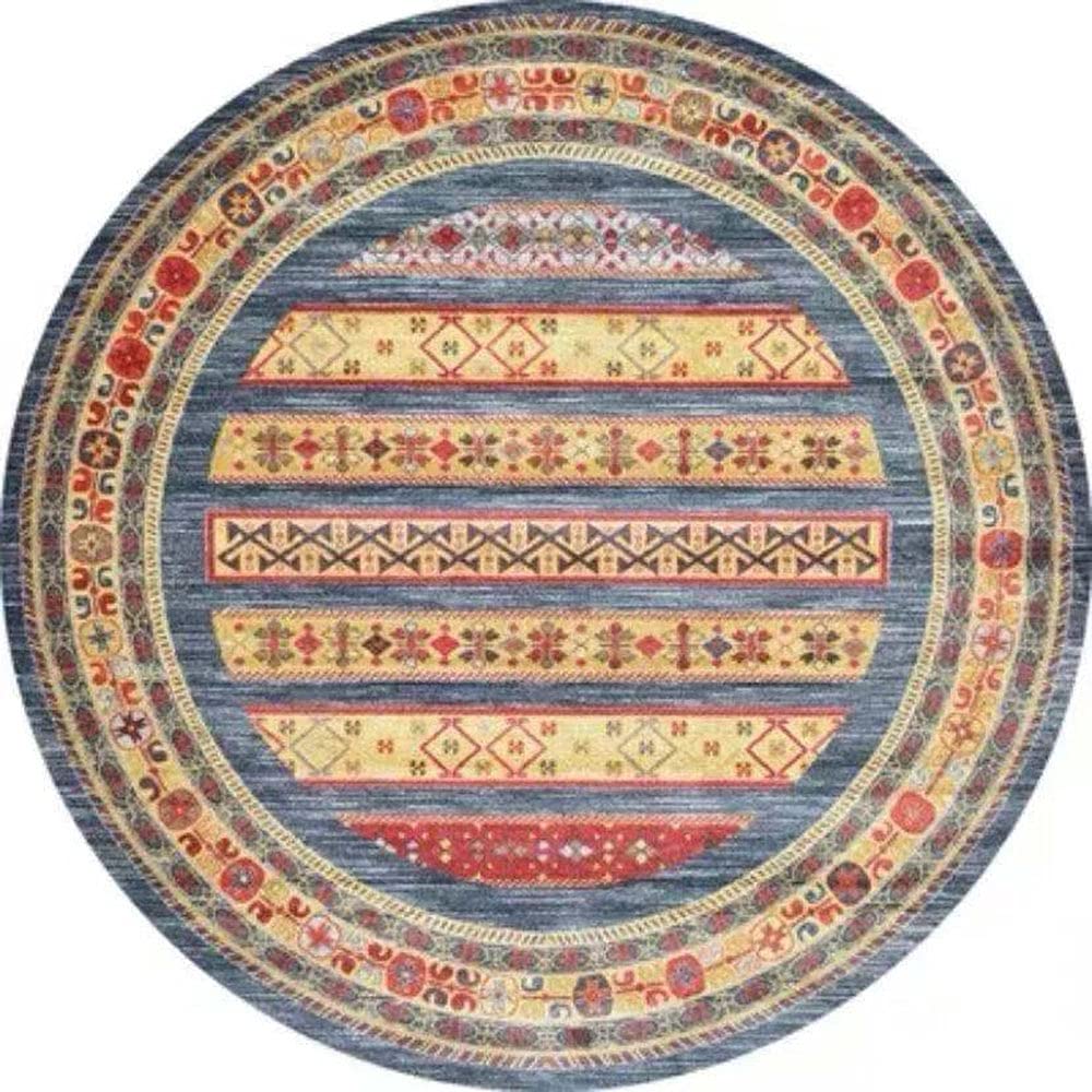 Tapis soft ethnique géométrique ultra doux pour salon et chaise bébé 4