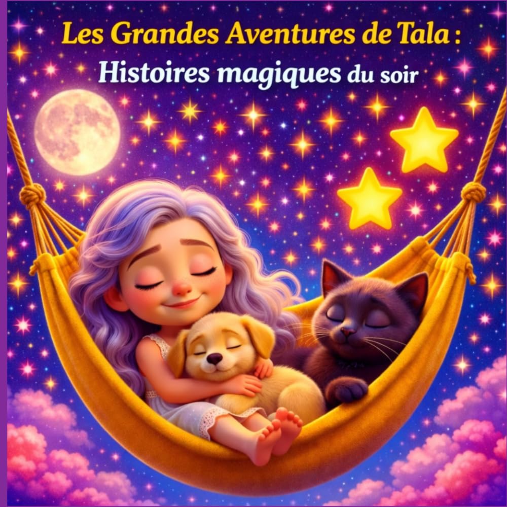 Les Grandes Aventures de Tala - Histoires magiques du soir : Histoires apaisantes pour s’endormir en douceur – Rêves, amitié et magie pour les enfants de 3 à 5 ans