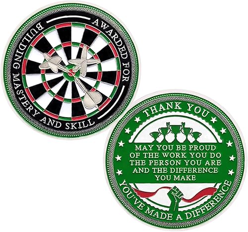 Miniatura 8 de Juego de 5 monedas de liderazgo, regalo de premio de agradecimiento para empleados, monedas inspiradoras a granel para compañeros de trabajo,