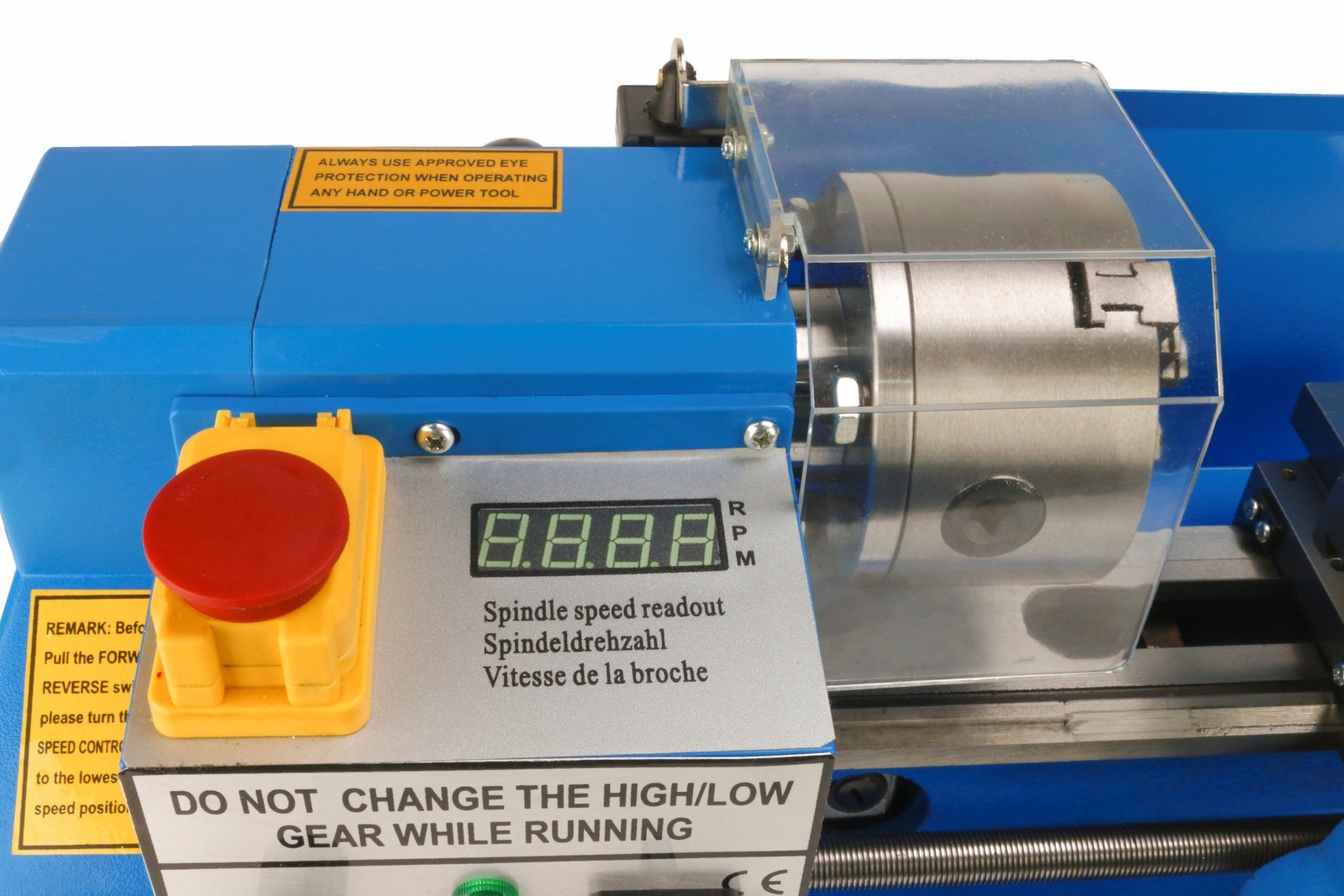 Erie Tools 7 x 14 Precision Bench Top Mini Metal Milling Lathe Variable