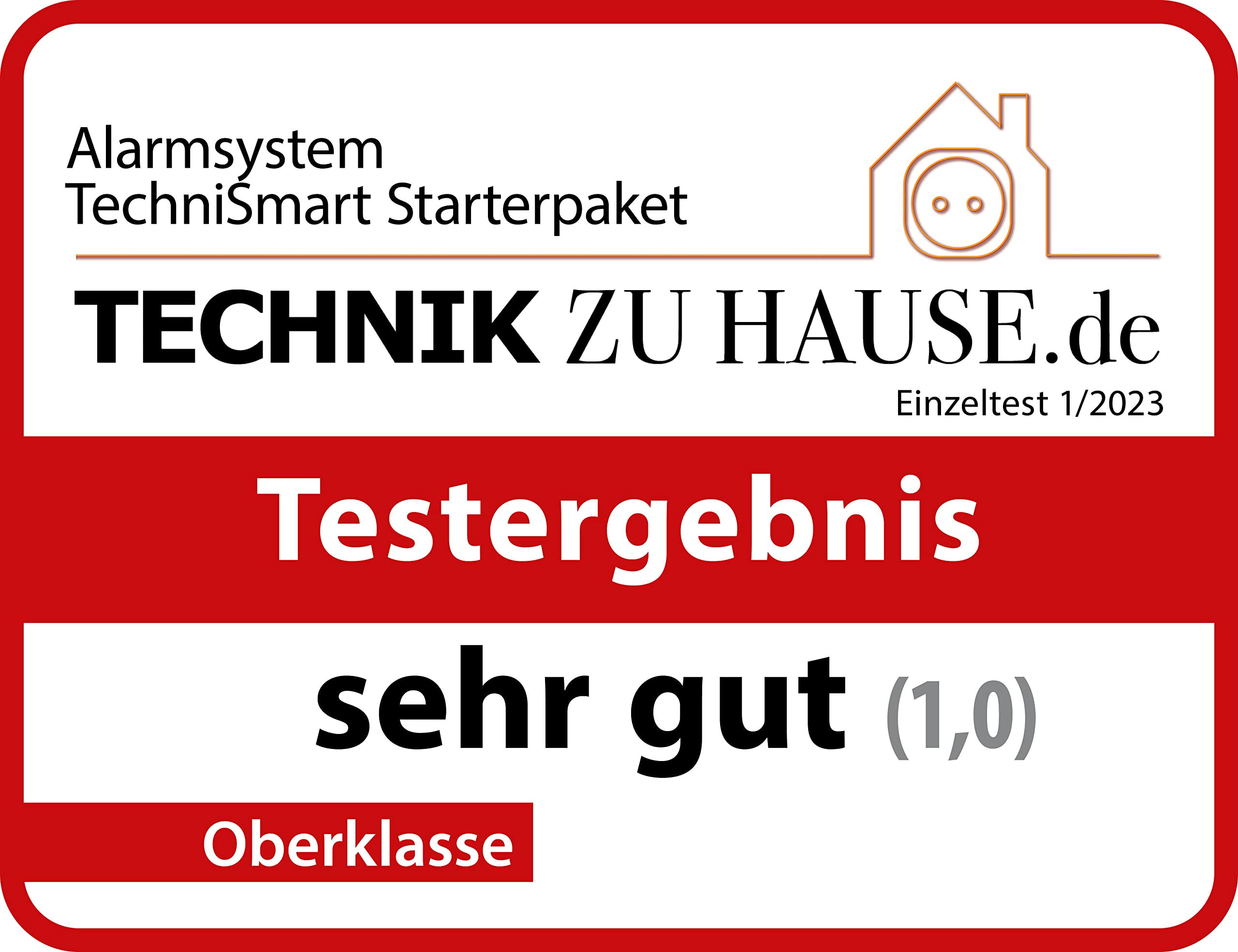 TechniSat TECHNISMART Startpaket - Alarmierungssystem bestehend aus Zentraleinheit, Bewegungsmelder, Tür-/Fensterkontakt und Fernbedienung (Backup-Akku, einfache Installation, Server in Deutschland)