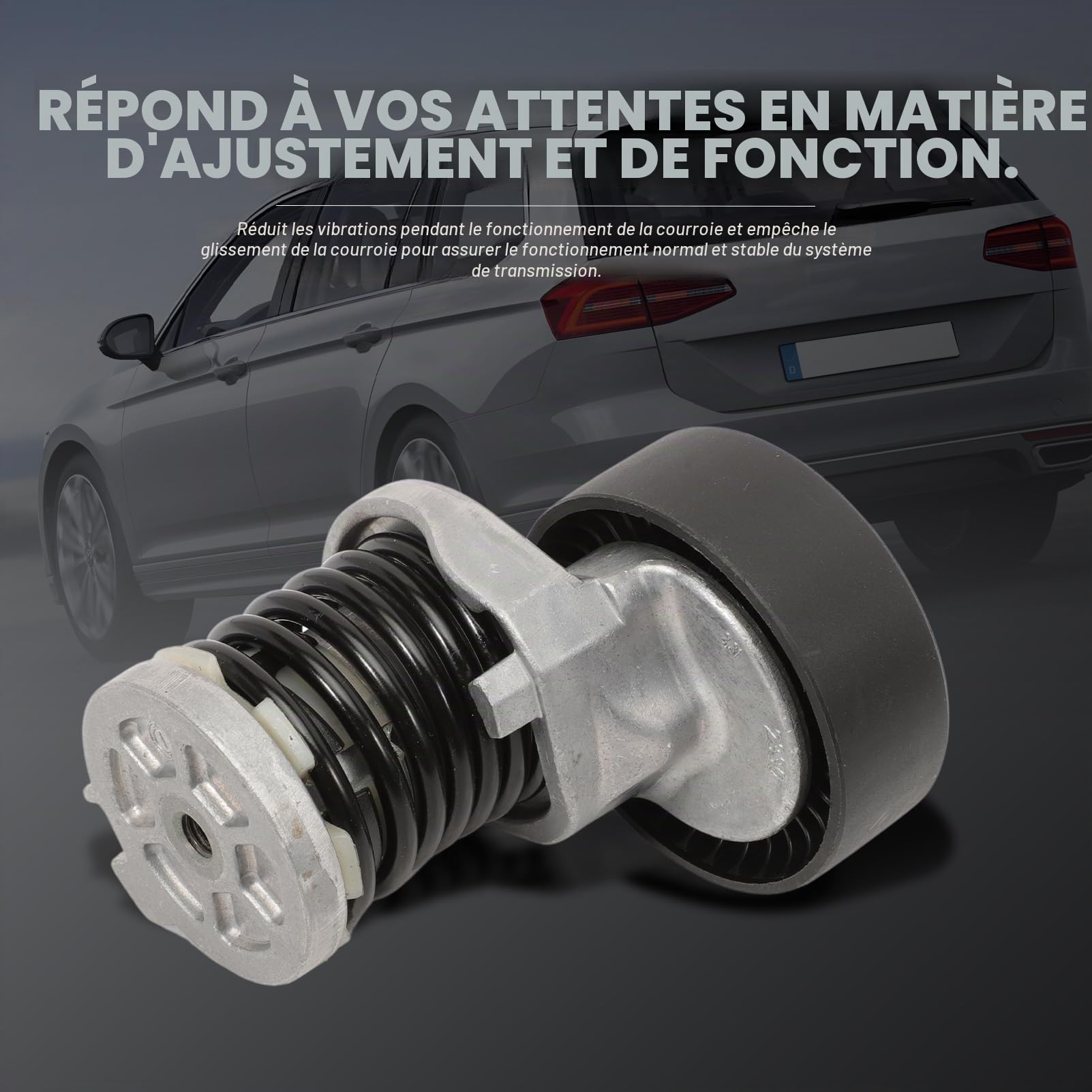 038903315AN Tendeur Courroie pour Variant 2010-2014 A4 Avant 2004-2018 sedán grande 2010-2015 Galet Tendeur Courroie accessoire