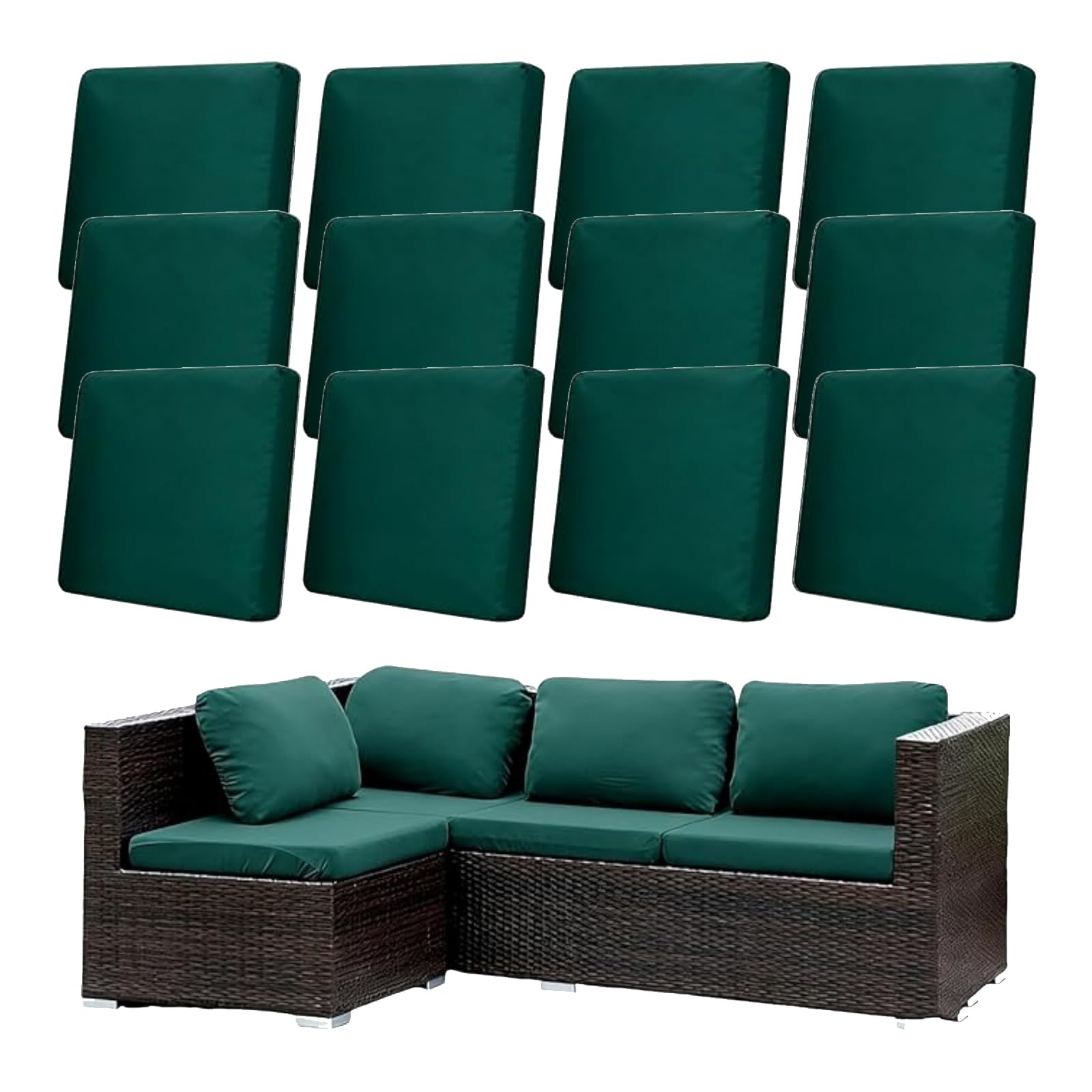 Housse coussin exterieur extensible pour sublimer votre canapé de terrasse et salon de jardin