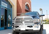 Vista 3 de Barra de luz LED iJDMTOY de 20 pulgadas de 120 W de alta potencia, dos filas con soporte de montaje para defensa inferior escondido para Dodge RAM