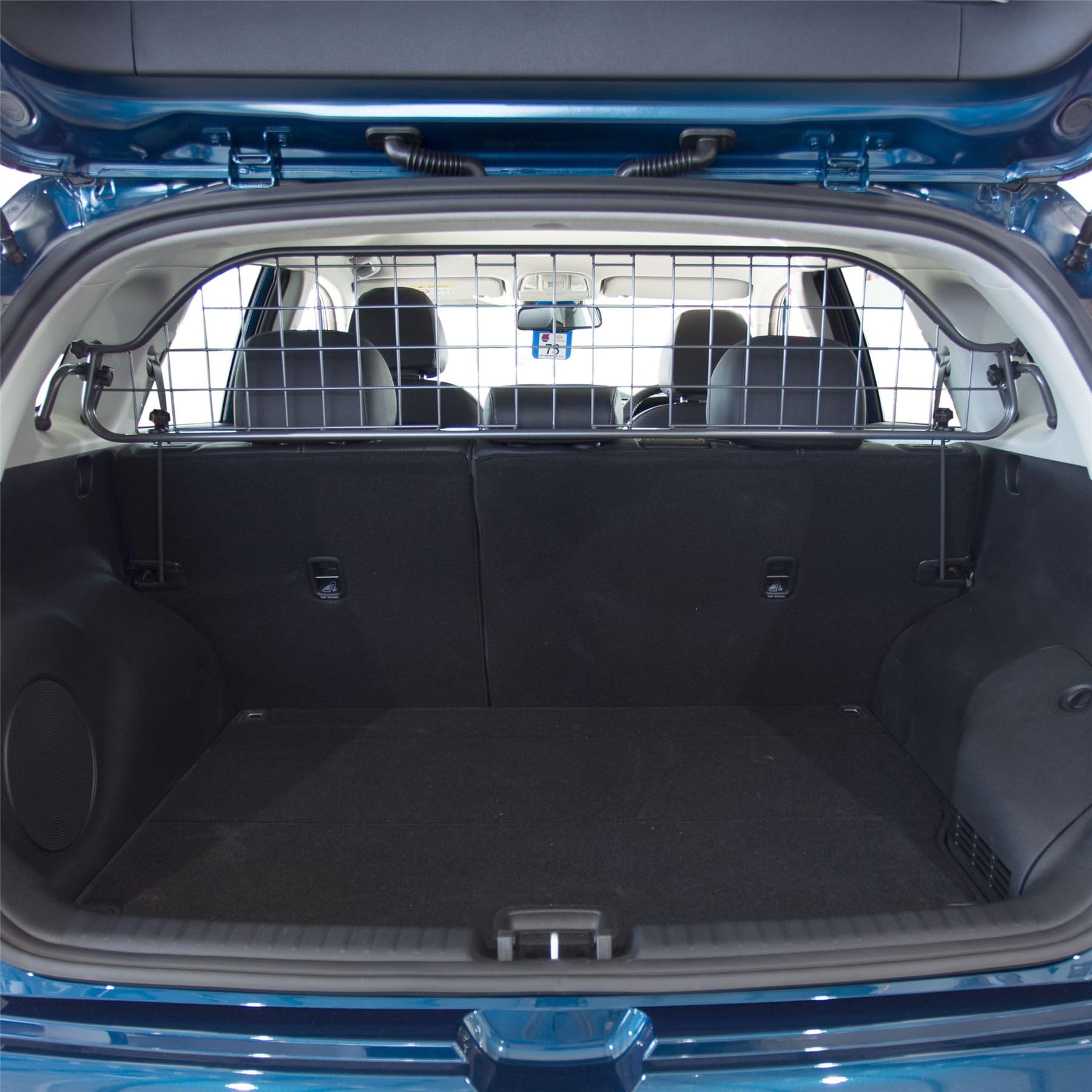 Travall Dog Guard Compatible with Kia NIRO SUV (2019-2022) Vehicle Specific Trunk Guard Tailored Fit Luggage Barrier Load Separator Heavy Duty Powder Coated Steel Pet Barrier