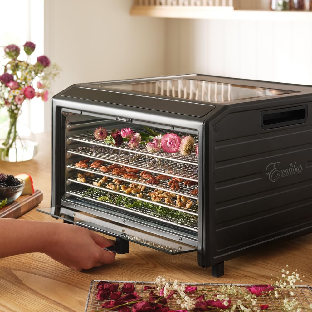 Déshydrateur Excalibur Performance 6 plateaux Inox - DH06SSSS13