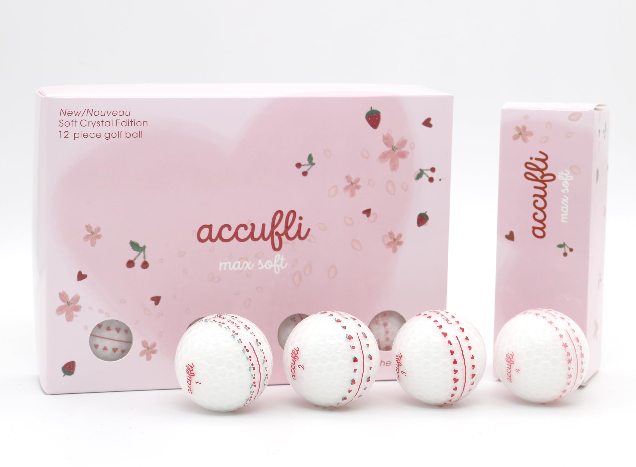ACCUFLI Max Soft Icon Golf Balls