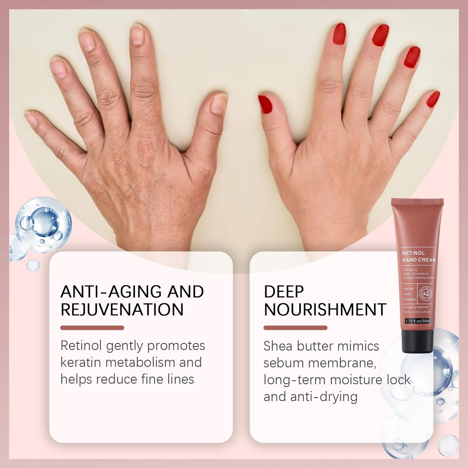 This hand cream provides deep moisturisation and firming care for extremely dry hands restoring the skin’s elasticity and nourishing the skin - Image 3