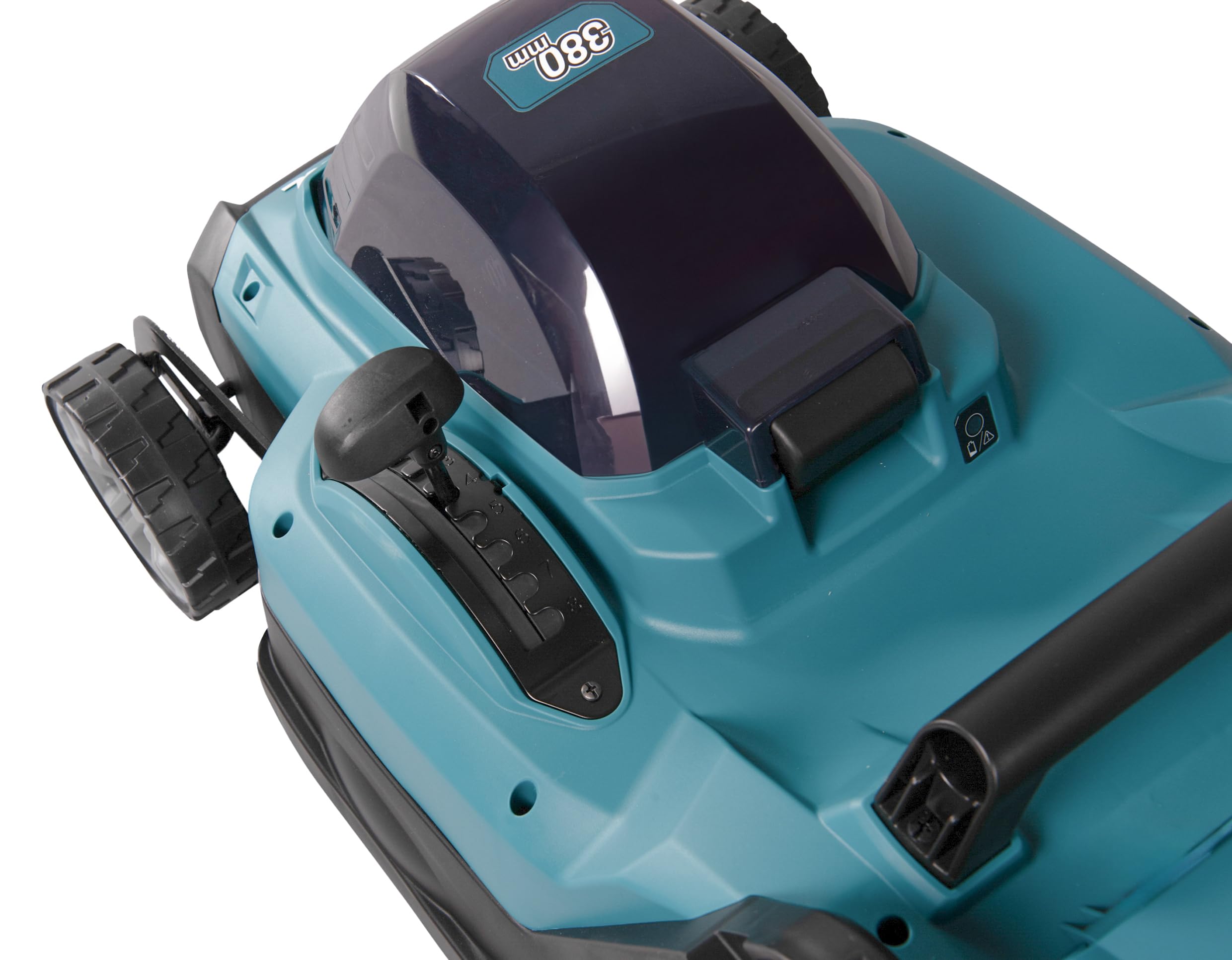 Makita Akku-Rasenmäher, 40V, 38 cm Schnittbreite, 40 L Grasfangkorb LM003GM102