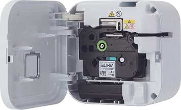 Brother P-touch CUBE Pro PT-P910BT Complete Compact Label and Tape Printer with USB Charging and Bluetooth Connectivity, Full or Partial Cut Automatic Cutter, Up to 36mm