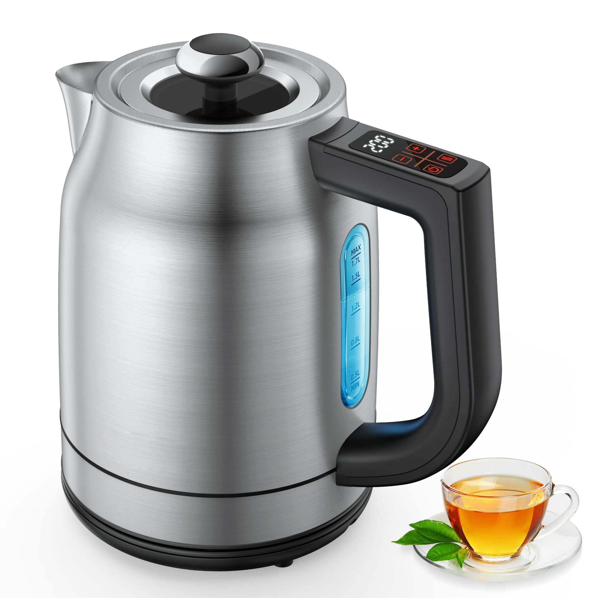 Photo 1 of airyoyo 1.7L Stainless Steel Electric Kettle