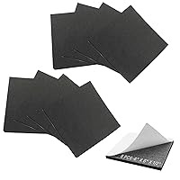 Vista 9 de Storystore 5 hojas acolchadas de espuma de 12 x 8 x 1/8 pulgadas, autoadhesivas, de espuma de celda cerrada, de neopreno, aislantes, almohadillas