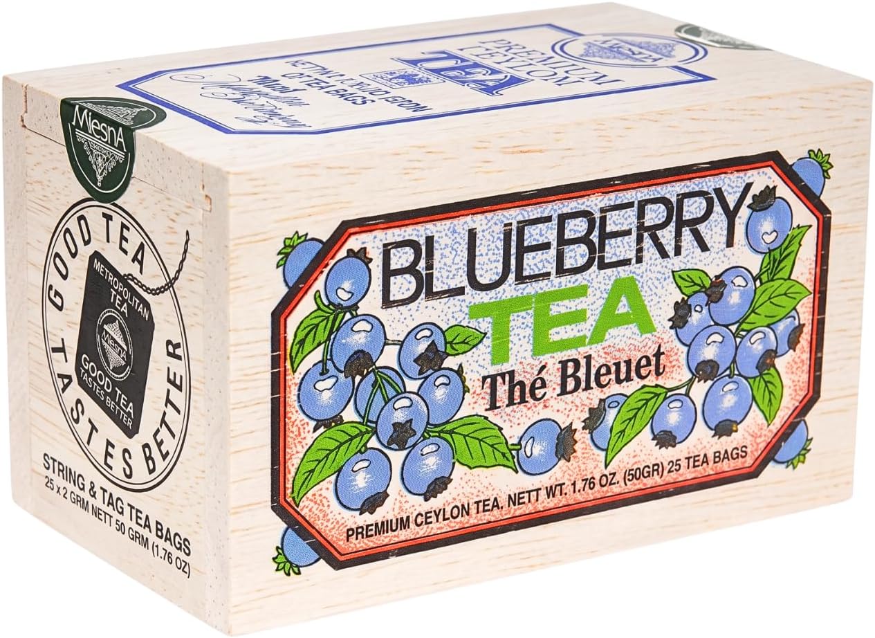 Metropolitan Tea Co Blueberry Box Of 25