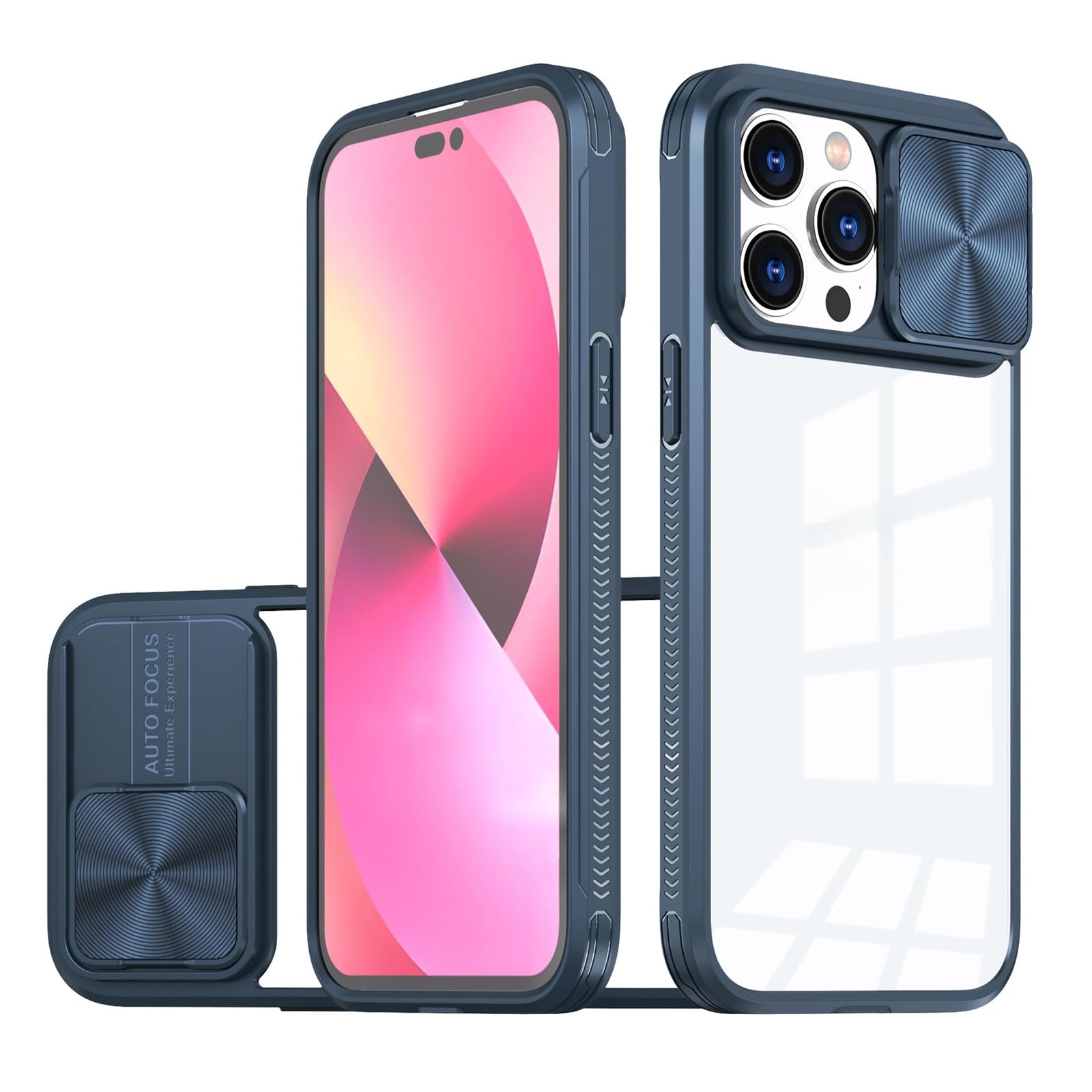 Hülle Für IPhone 11 Mit Kamera-Schiebedeckel – Stoßfest, Armeegrün, PC + TPU