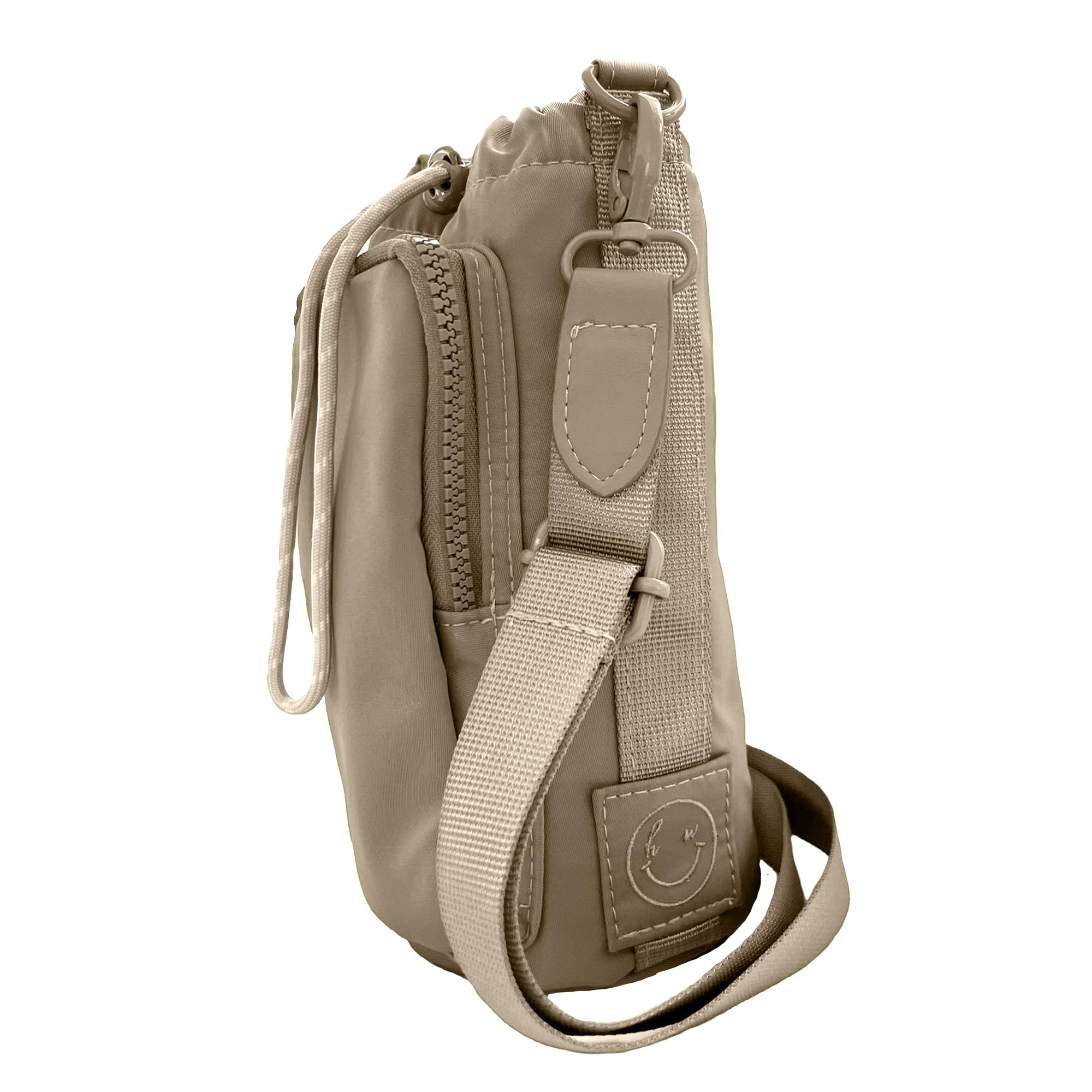 Happy Wear Water Bottle Holder with Strap | 36oz Sling Pouch | Phone Carrier