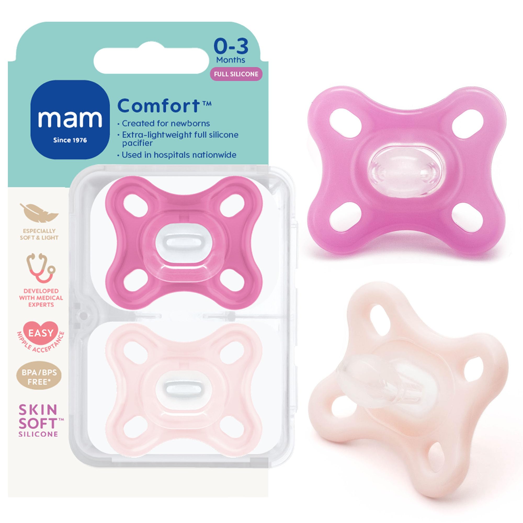 Comfort Baby Pacifier 0-3 Months Specially
