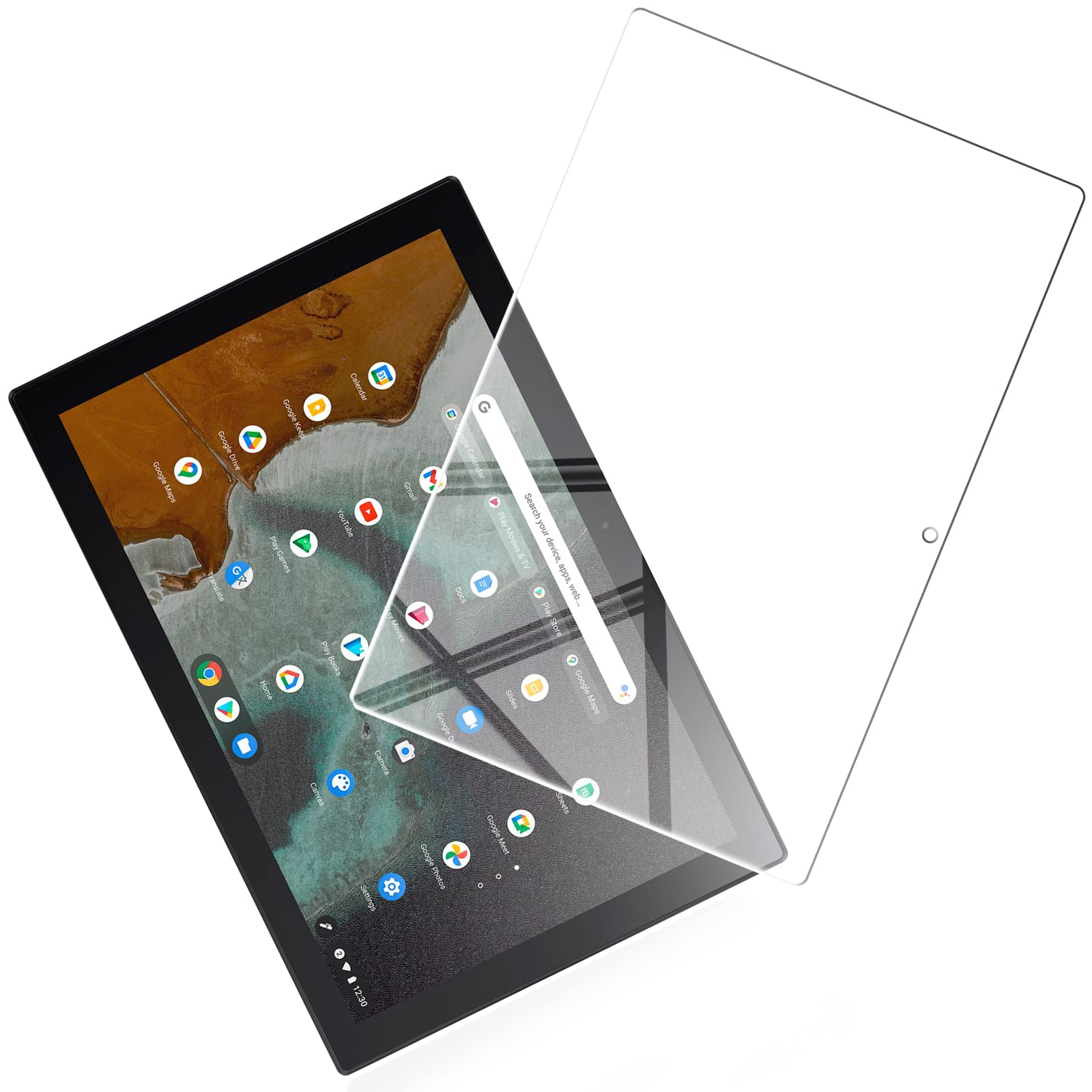 Amazon | FOR Asus Chromebook Detachable CM3 10.5インチ 専用ガラス