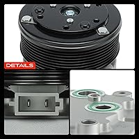 Vista 9 de A-Premium Compresor A/C con embrague compatible con Ford Excursion 7.3L 2000-2003