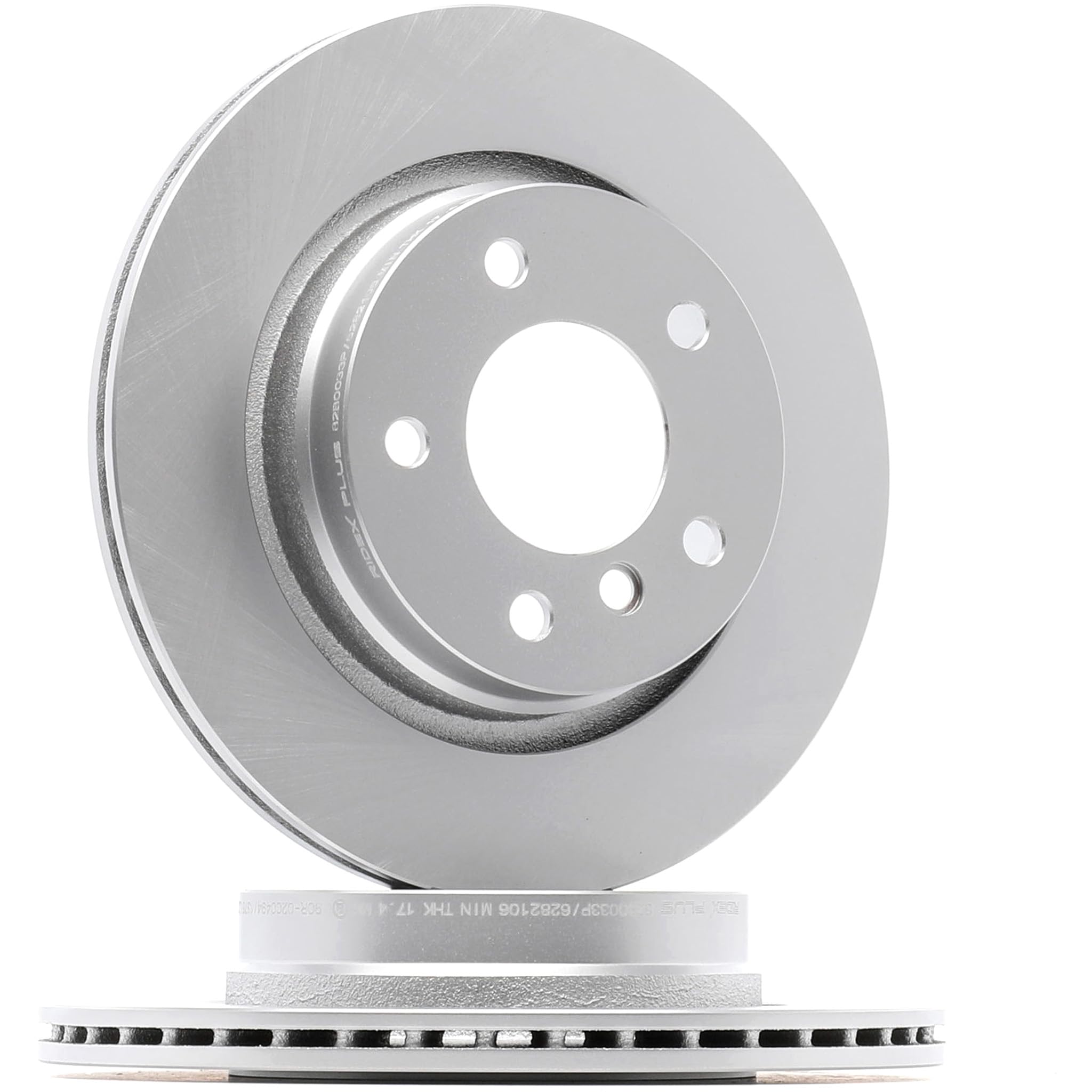 STARK SKBD-0024446 2x Disco freno Anteriore senza viti/bulloni Compatibilità con FORD Fiesta Mk7 Hatchback