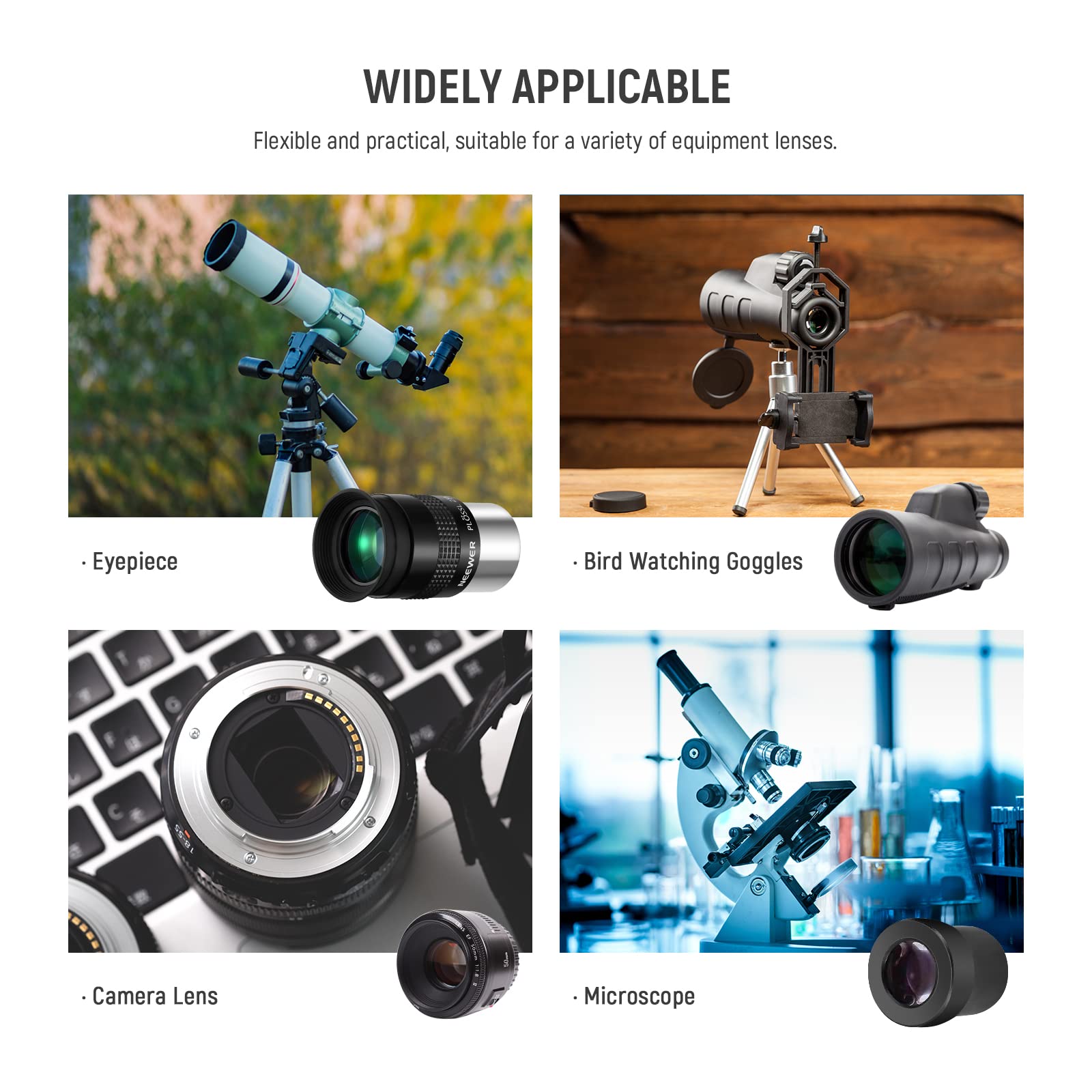 NEEWER Kamera Objektiv Öffnen Reparatur Werkzeugsatz enthält: 10-100mm Objektivreparaturset mit 3 Spitzen, 6 Schrauben und 2 Sechskantschlüssel Kompatibel mit Canon Nikon Sony Olympus DSLR Kamera