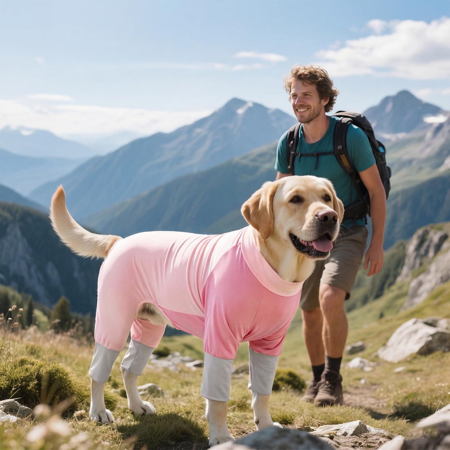 ROZKITCH Chemise rashguard pour chien, gilet de protection UV de qualité supérieure pour chiens, coupe ajustée, chemise d'été rafraîchissante pour chiens actifs, confort tout au long de la journée