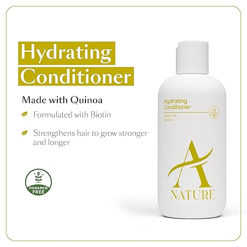 Miniatura 3 de Anature Hair Acondicionador Hidratante, Hecho con Quinoa - 8.5 fl oz,