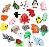 10 Pcs 3D Printed Animals, 3D Printed Fidget Toy, Movable Joint 3D Printed Toys Different Animal Shapes for Home and Office Decoration Photographic Prop
