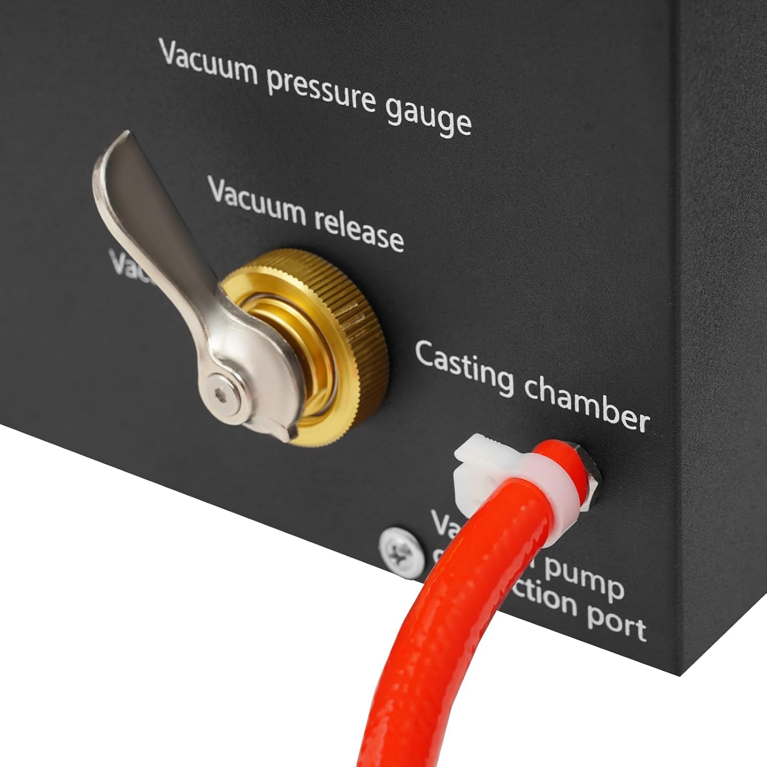 Vacuum Casting Machine, 1500W Cast Vacuum and Melting Machine, Refining Precious Metal Jewelry Casting Tool with Crucible Pliers & Insulated Gloves for Making Gold Nuggets Ingots