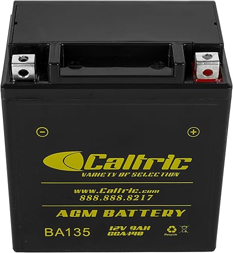 Miniatura 4 de Caltric Agm - Batería compatible con Suzuki 33610-01D00 33610-04A40 33610-0Be00
