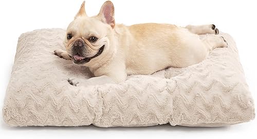 Miniatura 29 de EHEYCIGA Cama reversible para perro, lavable, cómoda y esponjosa para perros y gatos, de tamaño mediano, lavable a máquina, 29 x 21 x 3 pulgadas,