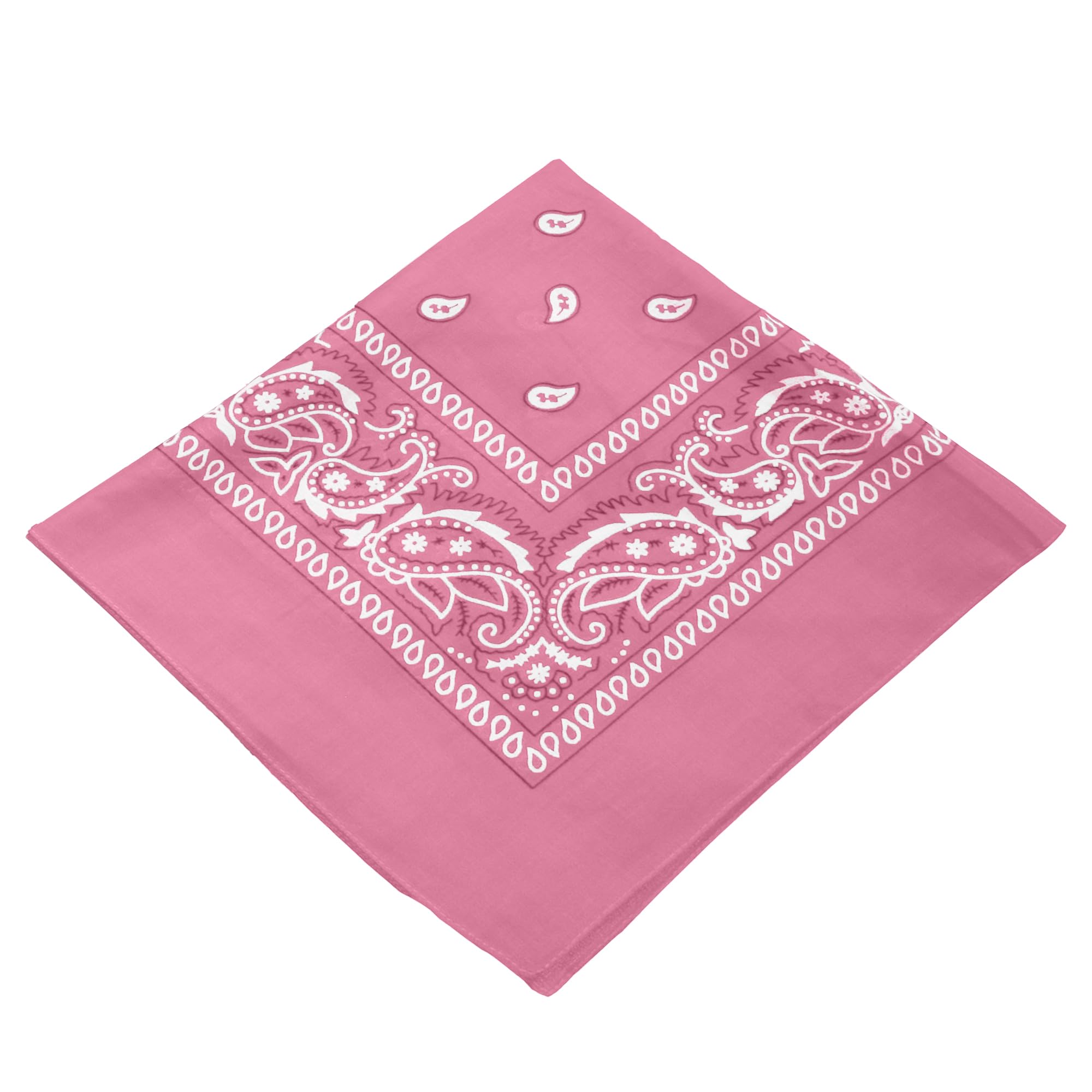 Love My Fashions® Paisley Bandana Cotton Scarf Cowboy & Cowgirl Neck Scarf Accessories for Men and Women Square Neckerchief
