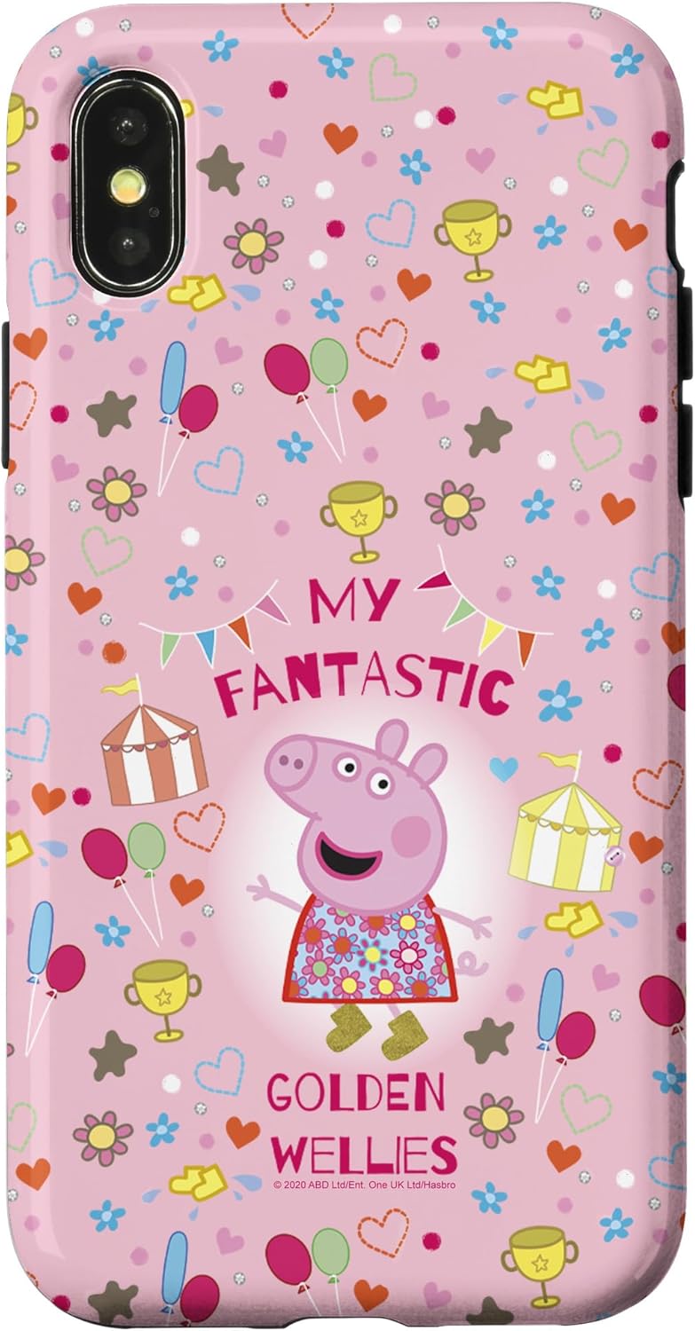 iPhone 12 mini Peppa Pig My Fantastic Golden Wellies Case