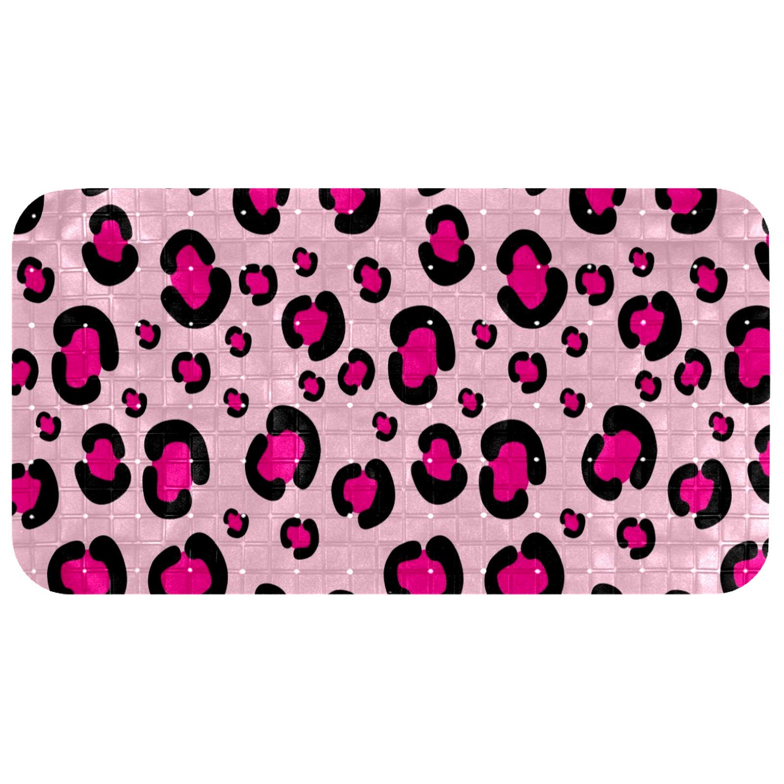 Tapis de bain antidérapant pour bébé rose pour moments complices