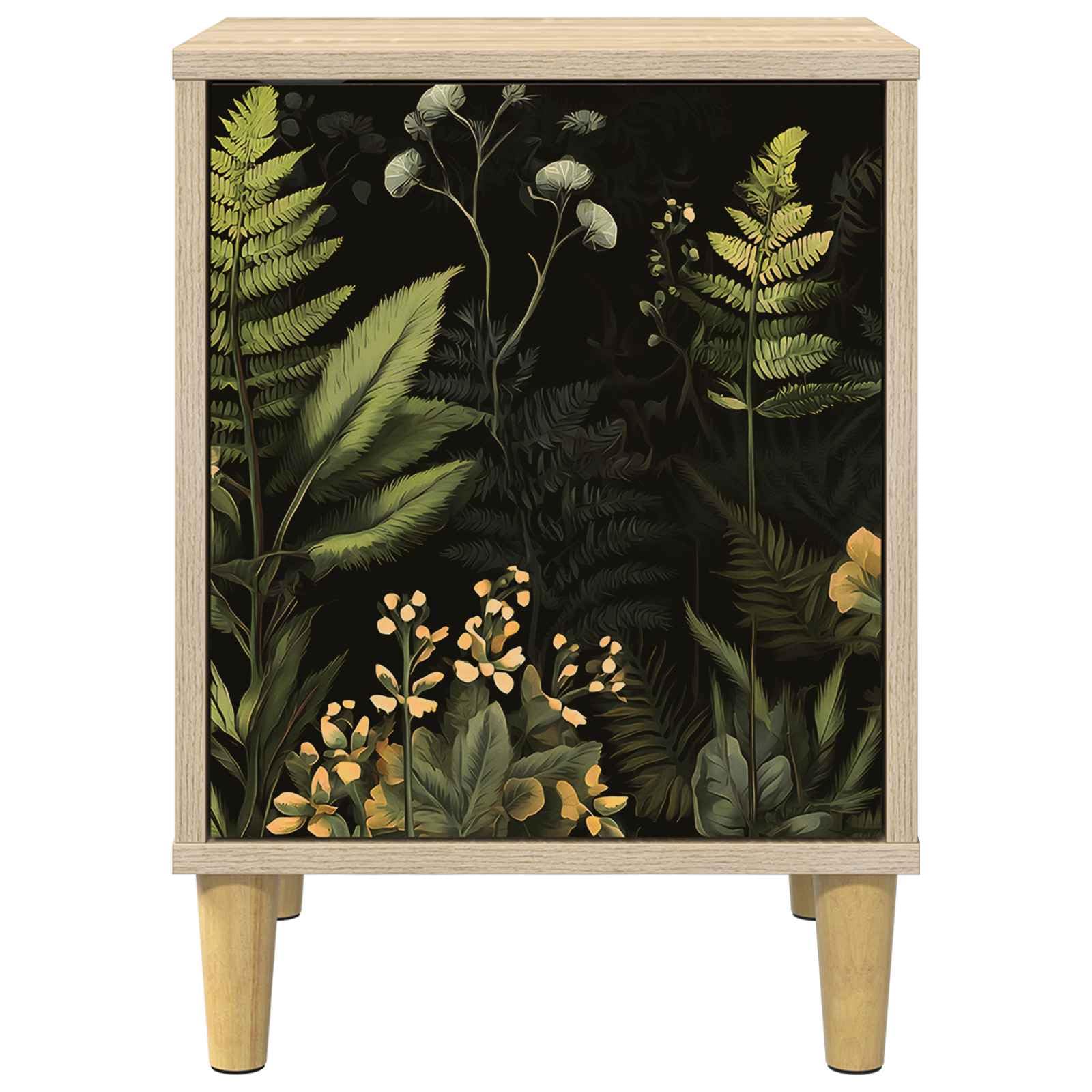 Table de chevet en chêne Sonoma 36 x 33 x 50 cm