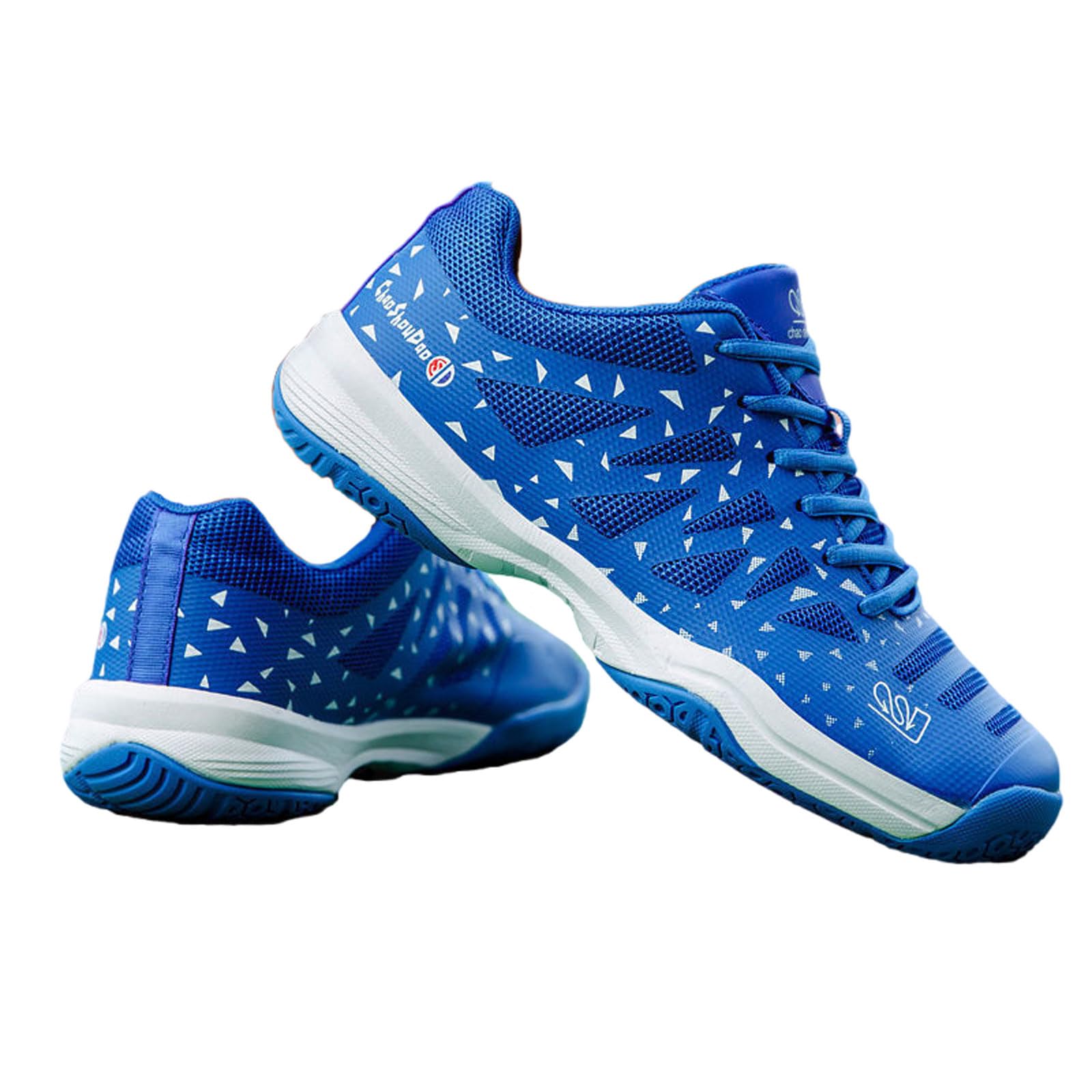 Chaussures de Badminton sans Couture,Chaussures De Tennis De Badminton,Chaussures de Squash,Antidérapantes,Confortables,Souples,Hommes Femmes,pour Pickleball Fitness Training,Tennis