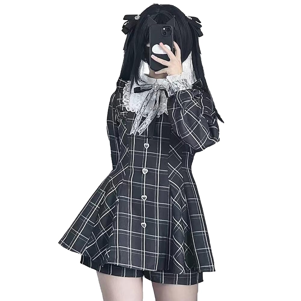 Amazon.co.jp: [ZYOOFOV] 地雷系 ワンピース レディース 長袖