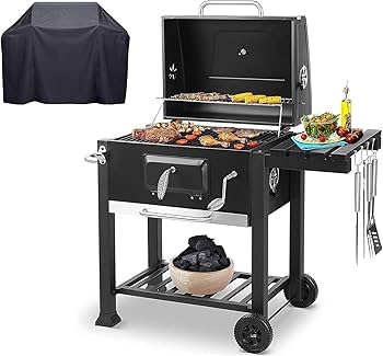 Amazon | Tonain屋外炭火焼き キャンプ バーベキューコンロ大型 焚き火