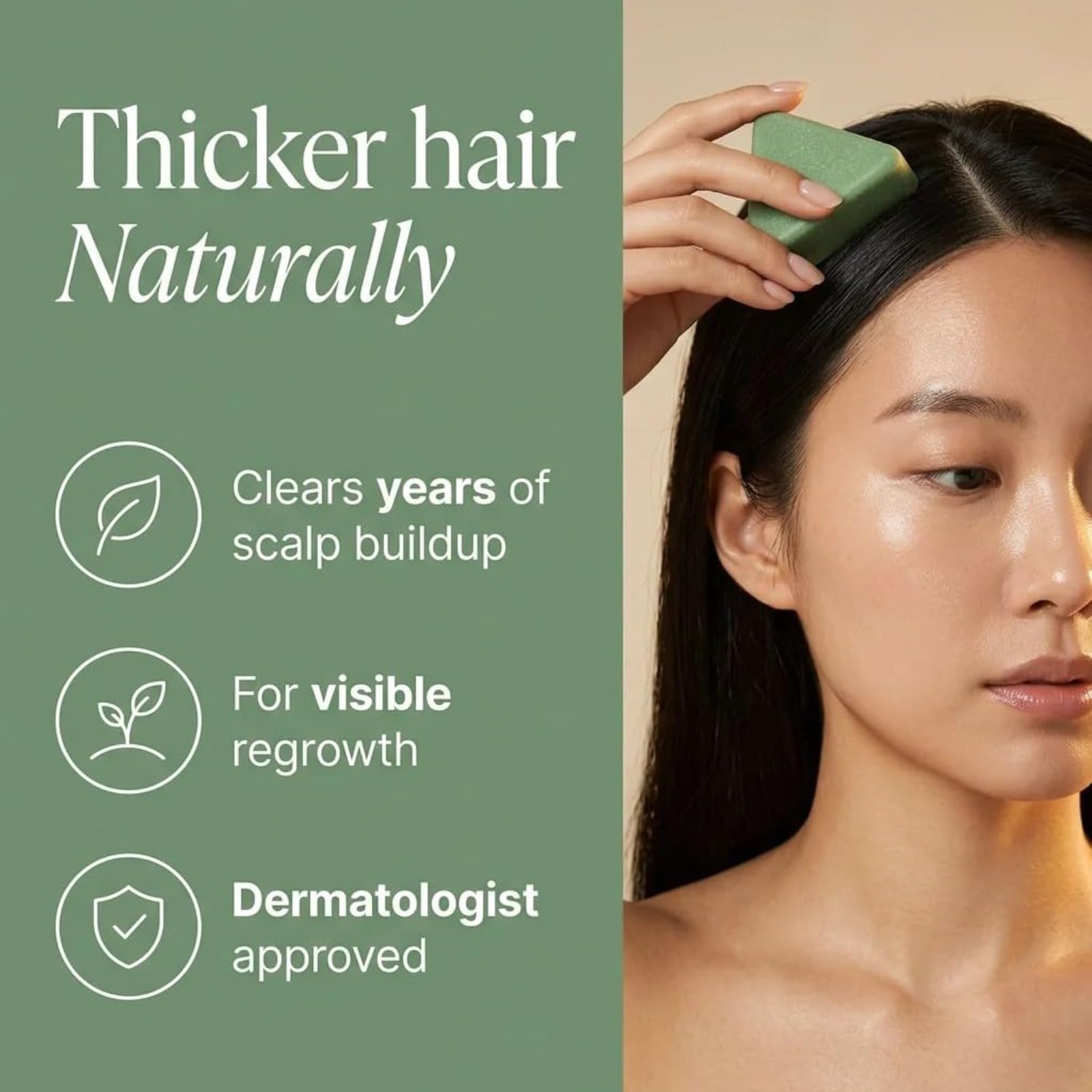 Yoracare Korean Scalp Revival Bar, Lenitivo e Rinforzante per Capelli, per Donne e Uomini (2PCS)